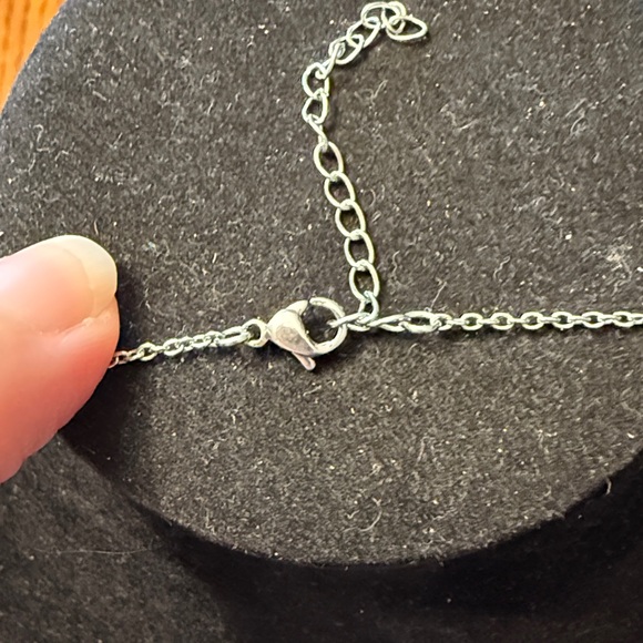 Elegant Silver and Copper Necklace - Picture 6 of 6